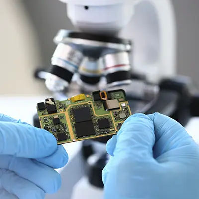 Cromatografía de Intercambio Iónico para Electrónica